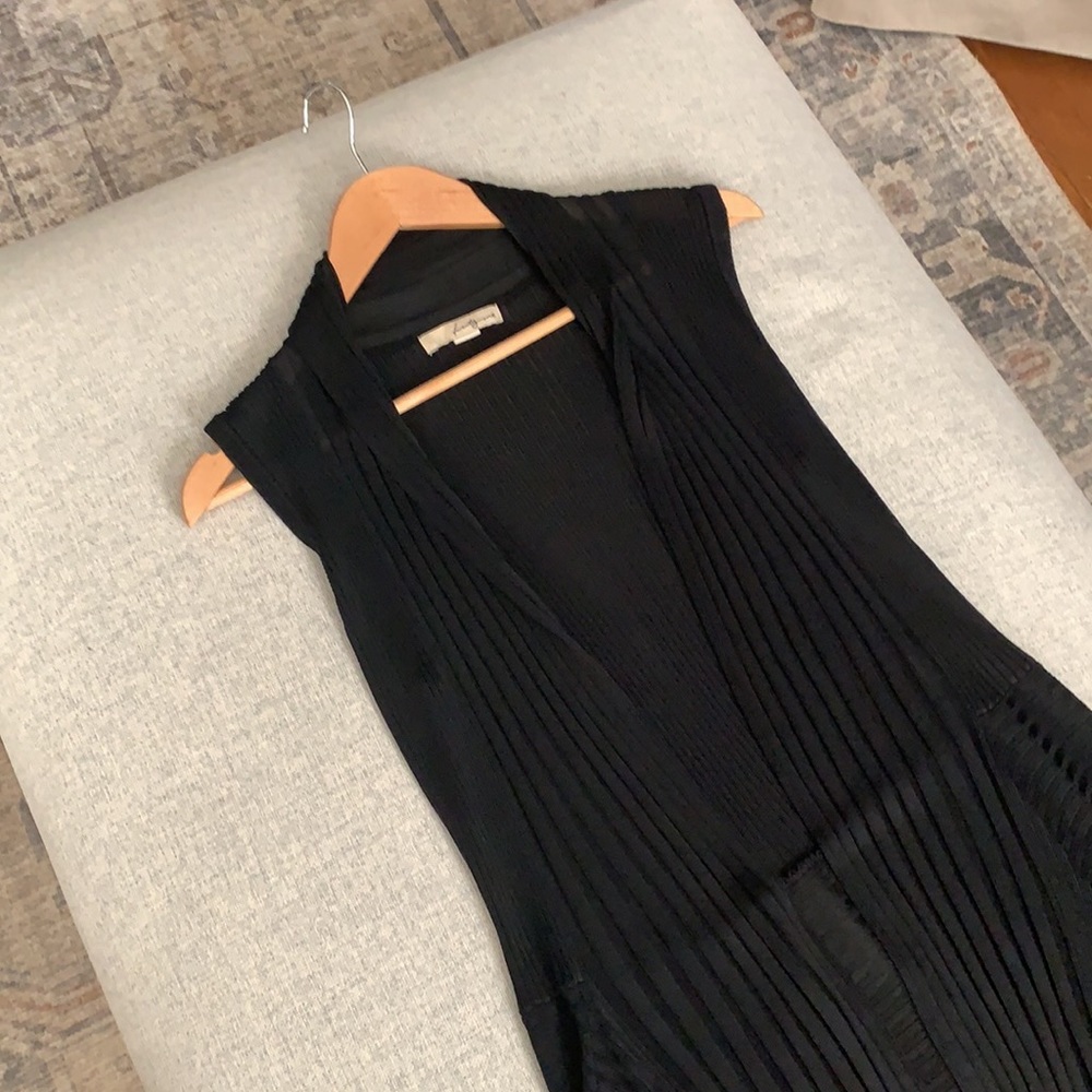 RIBBED SWEATER VEST - Picture 3 of 5